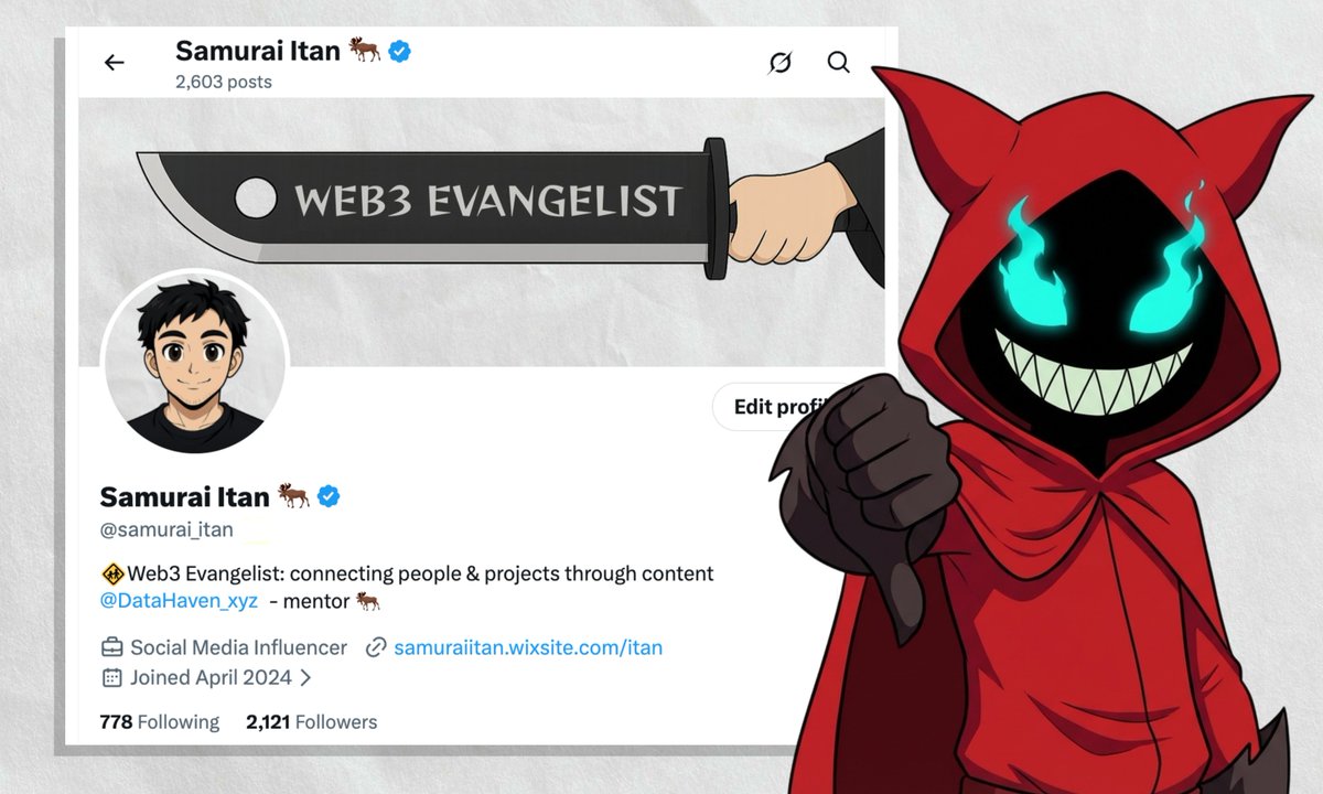 Be yourself!

When I was advised in <a href="/DataHaven_xyz/">DataHaven 🫎</a> to build my personal brand and give my profile a unique style, I just did what I liked, without paying attention to others.

I changed everything except my username, and it really worked, it gave me some recognition, and many