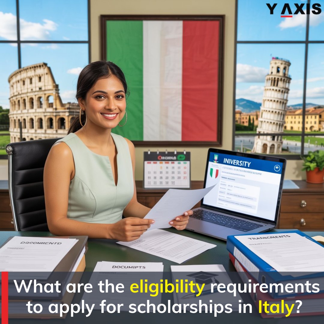 yaxisstudy's tweet image. What are the eligibility requirements to apply for scholarships in Italy? 🇮🇹🎓⁠
⁠
Planning to study in Italy with the help of a scholarship? From strong academics to language proficiency and financial documentation,
⁠
👉 Read more: y-axis.com/scholarship/it…⁠
⁠
#StudyInItaly