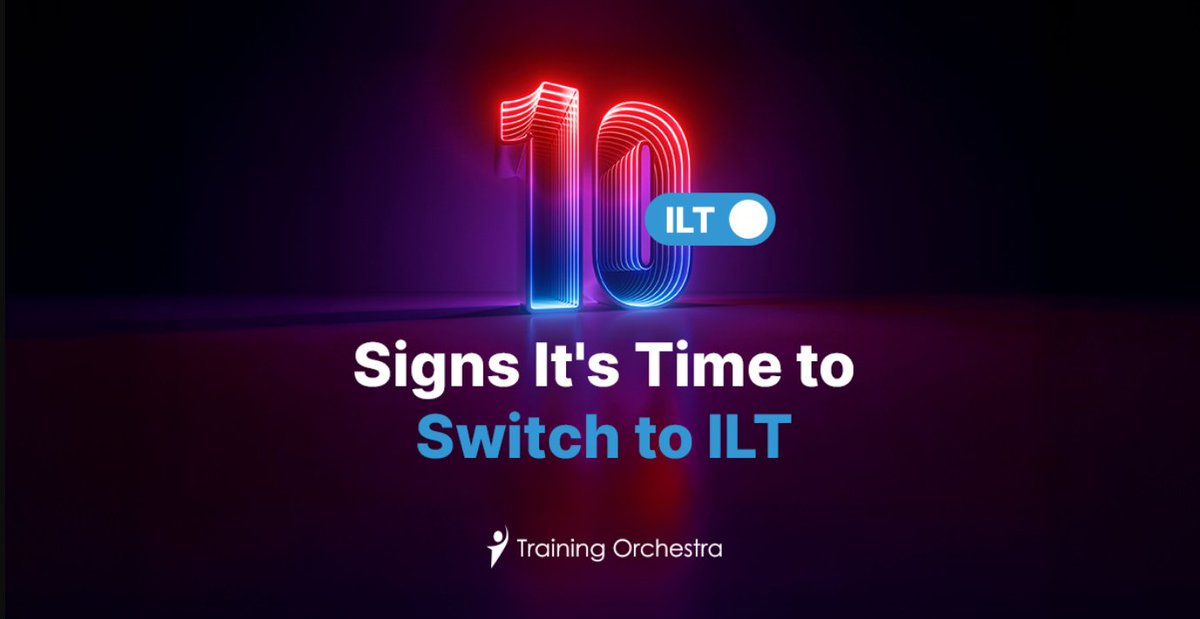 TrainingOrc's tweet image. Blended learning thrives when ILT and digital work together.
Discover how to integrate Instructor-Led Training into modern strategies for better engagement and #ROI.
Read more: hubs.la/Q03TDWMD0 
#LnD #BlendedLearning #ILT #TrainingStrategy #eLearning