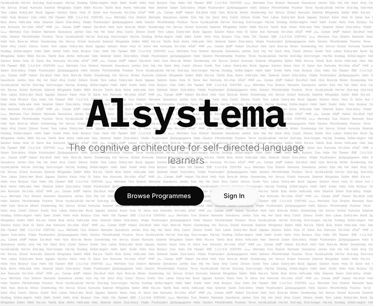 muridsa's tweet image. Alsystema is now live. A new, science-based method for learning languages with clarity, structure, and measurable progress.

A method designed for fluency, for people who want language to stay with them. Spanish, French, and Italian begin the journey.

🔗 Alsystema.com