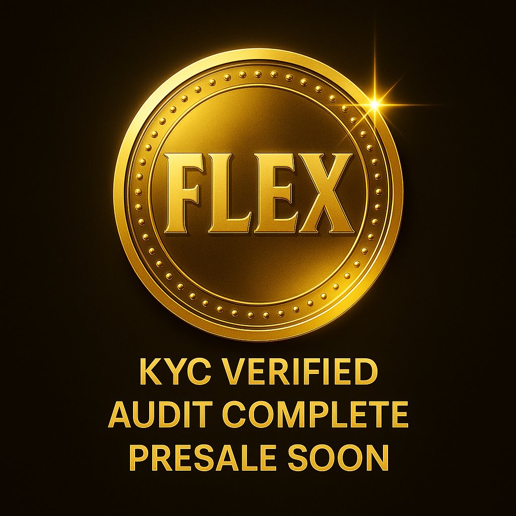 Flexcoinmeme's tweet image. FlexCoin = no rugs, no BS, just transparency.
Luxury meme branding + real verification.
#USA #CryptoProject #Audit
Join Telegram 👉 t.me/flexcoinmeme