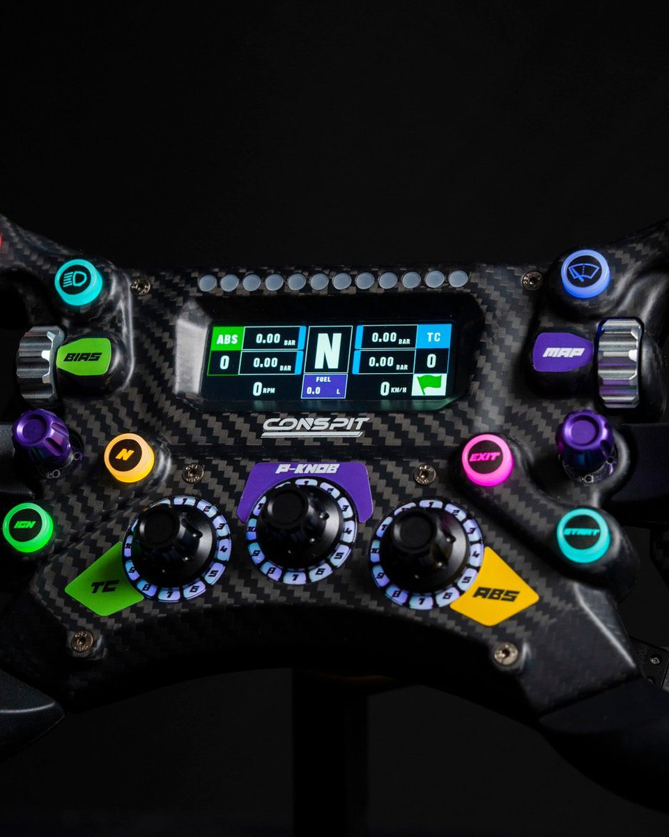 OfficialCONSPIT's tweet image. CONSPIT 300 GT
Race-Grade 3D Carbon Reinvented

PRO DRIVERS&apos; CHOICE
 🛒conspit.com/distributors
 📱 linktr.ee/conspit_offici… 
300 GT Review Video:linktr.ee/CONSPITREVIEW

#CONSPIT #ProDriversChoice #SimracingWheel #Simracing #SimulatedRacing #RacingGear #RacingTechnology