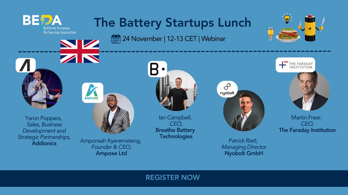 I'm incredibly proud to be European, and to be working alongside bright people all across the worldwide battery industry to make energy storage cheaper, more performant and safer.

So it was a pleasure to present what we've been building at <a href="/BreatheBT/">Breathe Battery Technologies</a> to the <a href="/bepa_eu/">BEPA_EU</a> community