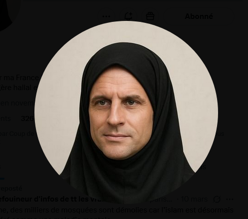 _Direct_News's tweet photo. #PETITEPAUSE #Macronislam
@Mimi473141 🙂 https://t.co/z9uyL55sF3