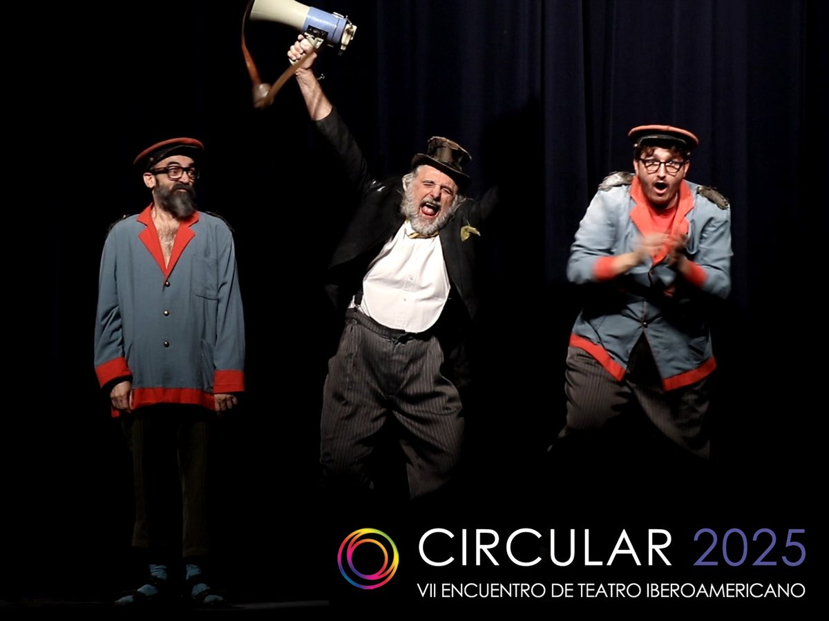 Circular_2025's tweet photo. No parar de reír durante 60 minutos ha sido posible con THE INCREDIBLE BOX, de LA TAL. Un espectáculo en la mejor tradición del payaso que divierte, sorprende y convierte al público en su cómplice desde el inicio hasta el final.  En CIRCULAR 2025, 22 / 11, Teatro Paco Rabal. https://t.co/3dBbgf9VFv