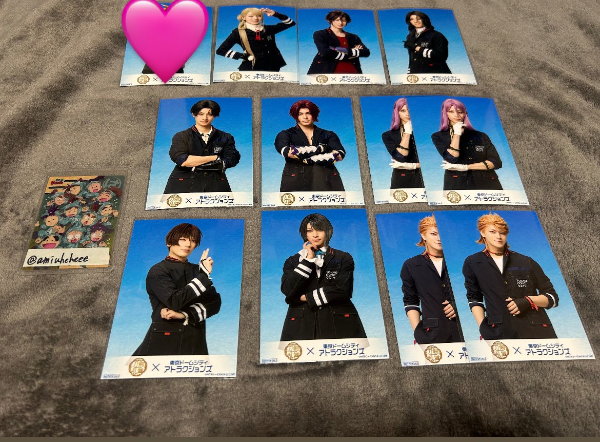 amiuheheee's tweet photo. 【交換】ミュージカル 刀剣乱舞 刀ミュ TDC ブロマイド 特典

譲▶️今剣/御手杵/南海/豊前/蜻蛉切/蜂須賀/石切丸/松井/ソハヤ

求▶️山姥切国広

29日夕方頃池袋手渡しor郵送交換希望
お気軽にお声掛けください https://t.co/xvSGsQQsTB