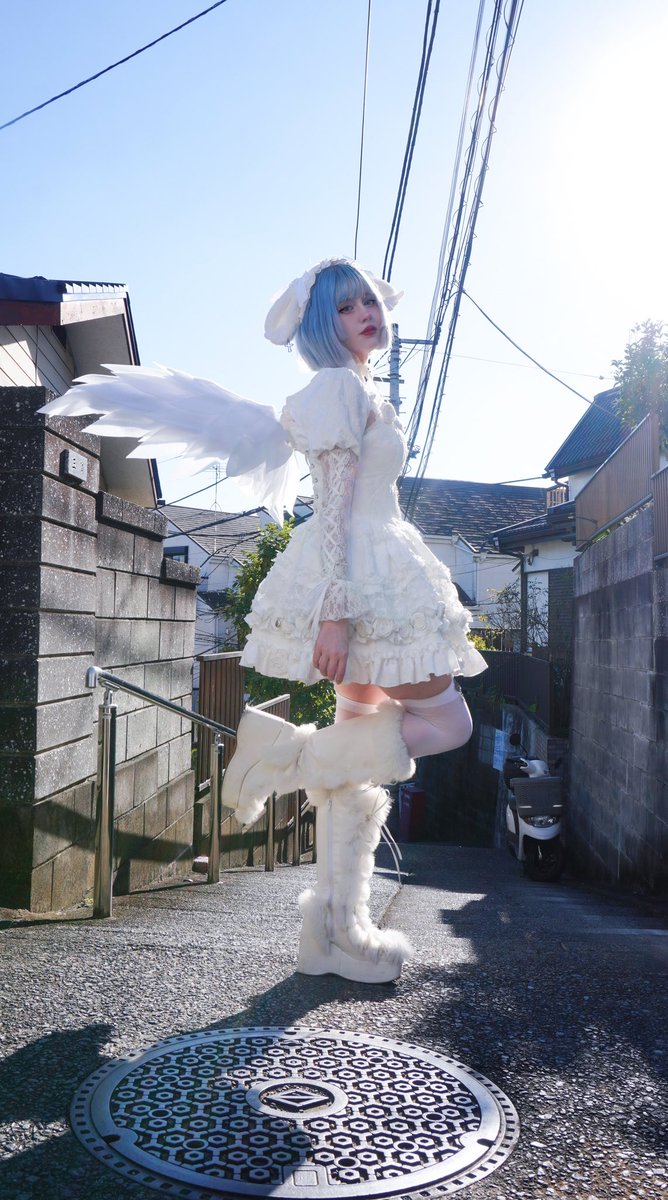 Angels sometimes commit crimes too ☁️