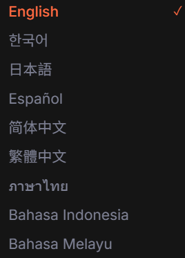 cs_defier's tweet image. Fast work by @BasedOneX, less than 10 days of integration with @Polymarket and users can now use it in other languages

Was looking at it through the web app and there are Japanese, Korean, Chinese, Spanish, Bahasa and others where mostly are languages commonly used in Asia

Big…