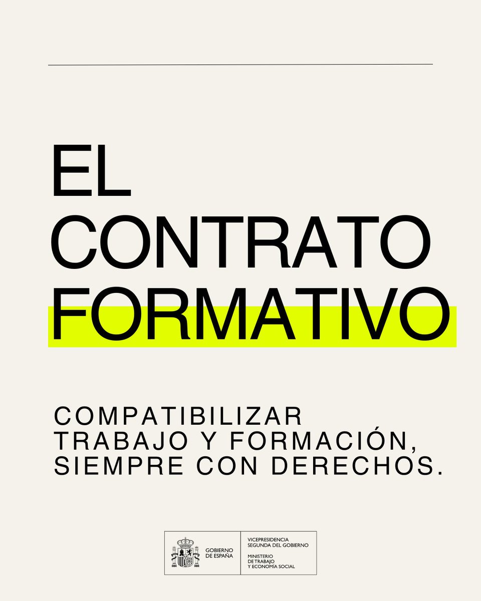 empleogob's tweet image. ✅ El #CMin ha aprobado el Real Decreto por el que se desarrolla el régimen del Contrato Formativo.

📍Apostamos por compatibilizar trabajo y formación siempre con derechos. 

👇Os contamos más detalles 👇