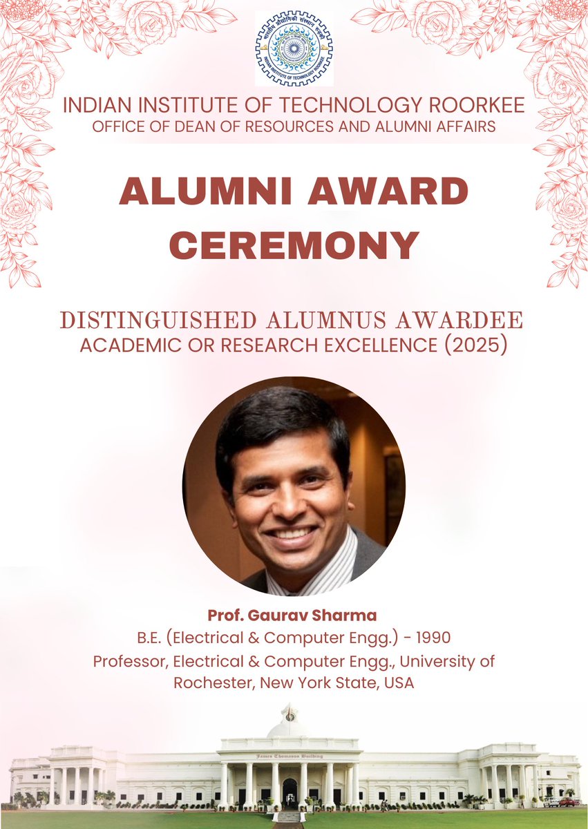 Director, IIT Roorkee tweet media