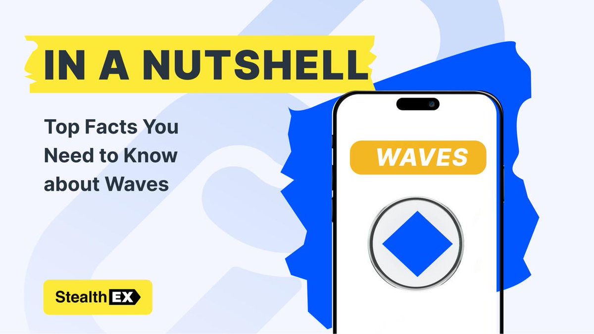 StealthEX_io's tweet image. 🌊 Waves in a Nutshell: Quick Facts to Know about @wavesprotocol 

⭐️Launched in 2016, one of the earliest blockchains built for real business adoption
⭐️All-in-one platform: powering DApps, NFTs, DAOs and smart contracts
⭐️Fast, low-fee and eco-friendly PoS chain…