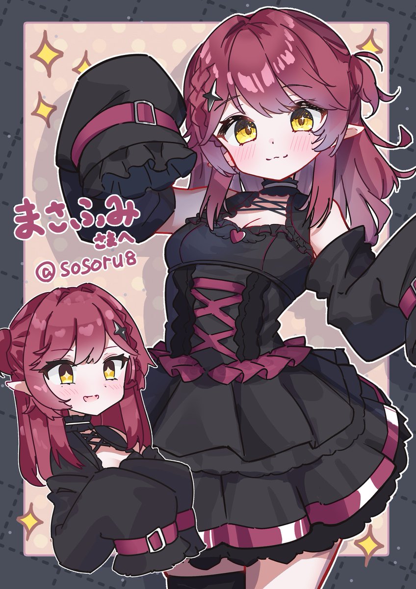 sosoru8's tweet photo. まさふみ様（@mysnj12）からのリクエストでした！  commissionありがとうございました！！#Skeb https://t.co/FsCnVXgj5i