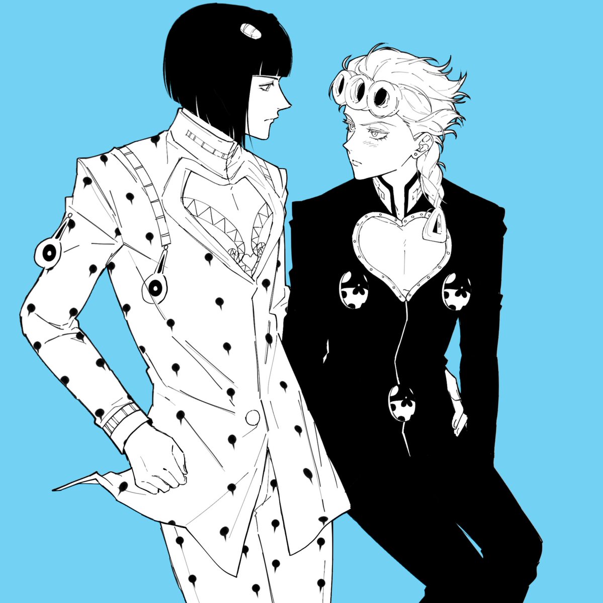 Nuttyzip's tweet image. #커미션
포인트컬러 흑백 LD 커미션입니다.

1페어 2.5/마감기한 한달/무컨펌
문의: open.kakao.com/me/monb2