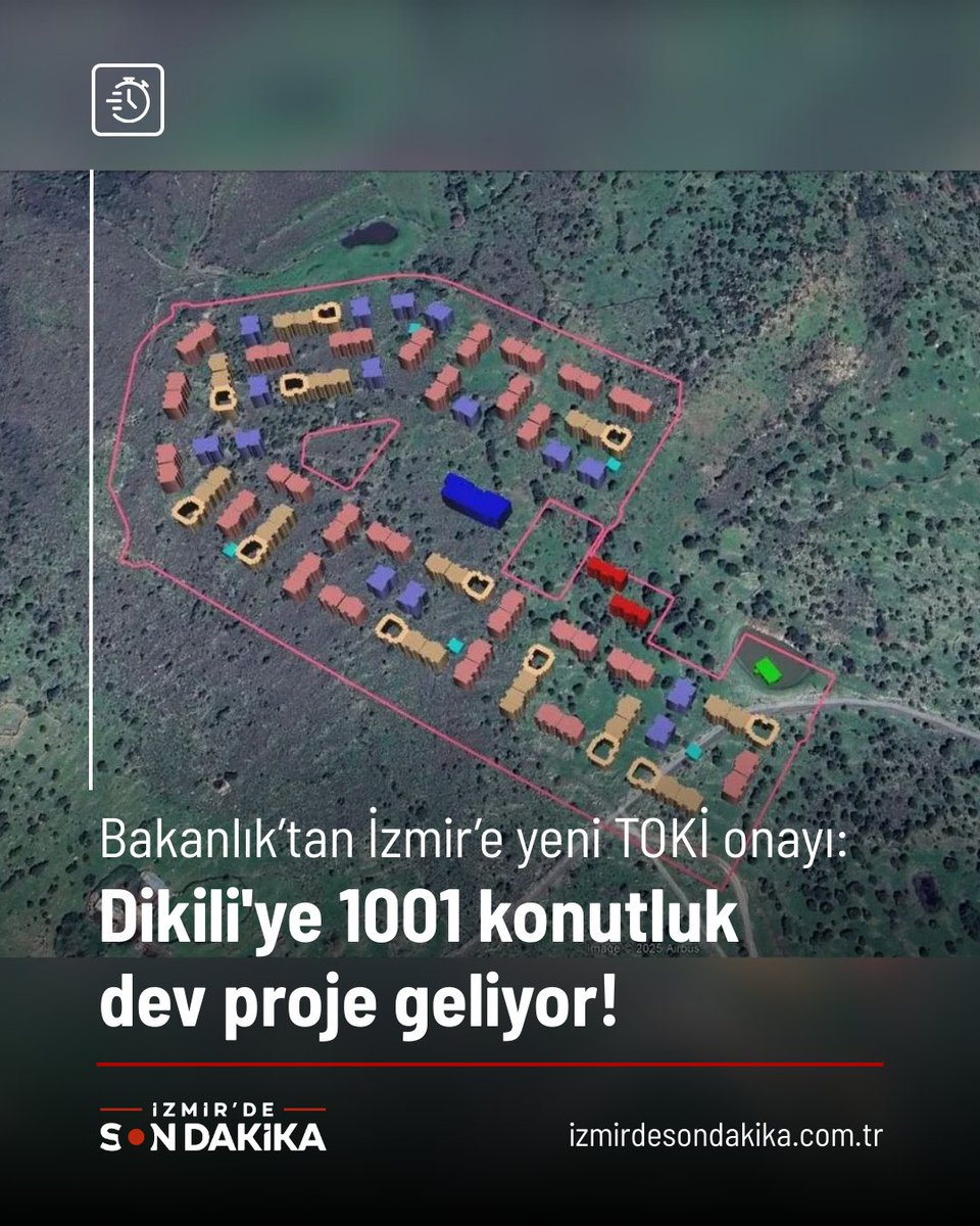 İzmir’de sosyal konut yatırımlarına bir yenisi daha ekleniyor. Çevre, Şehircilik ve İklim Değişikliği Bakanlığı, TOKİ tarafından Dikili’nin Uzunburun Mahallesi’nde hayata geçirilecek 1001 konutluk projenin önünü açtı. Bakanlık, proje için “ÇED gerekli değildir” kararı vererek