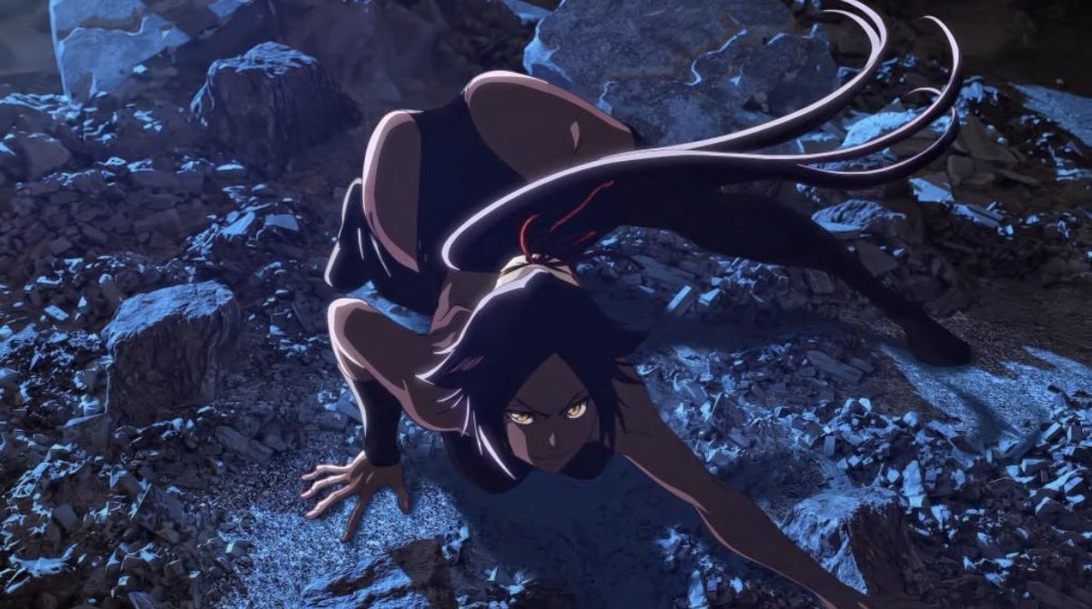 am00ry15's tweet image. Yoruichi 💜