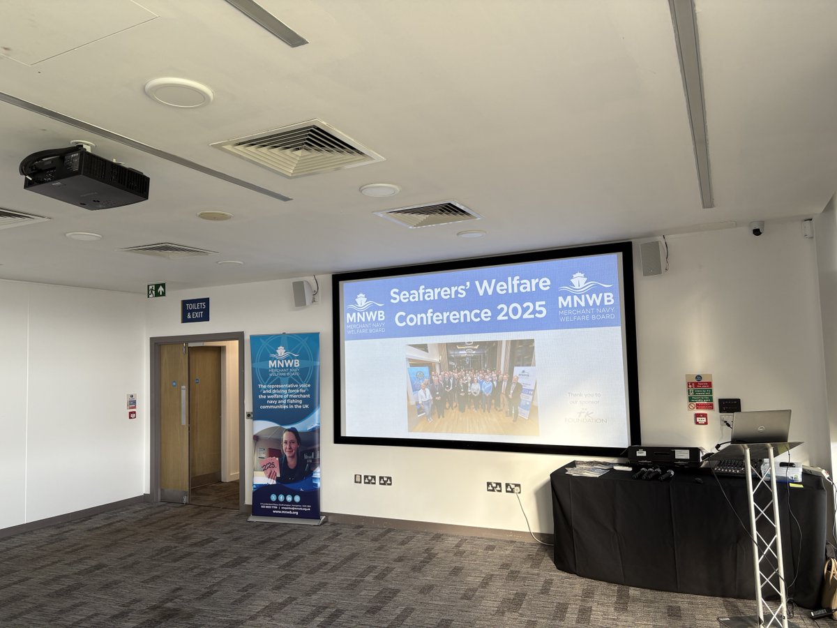 All set for our Annual Seafarers’ Welfare Conference at the Utilita Bowl 🏏