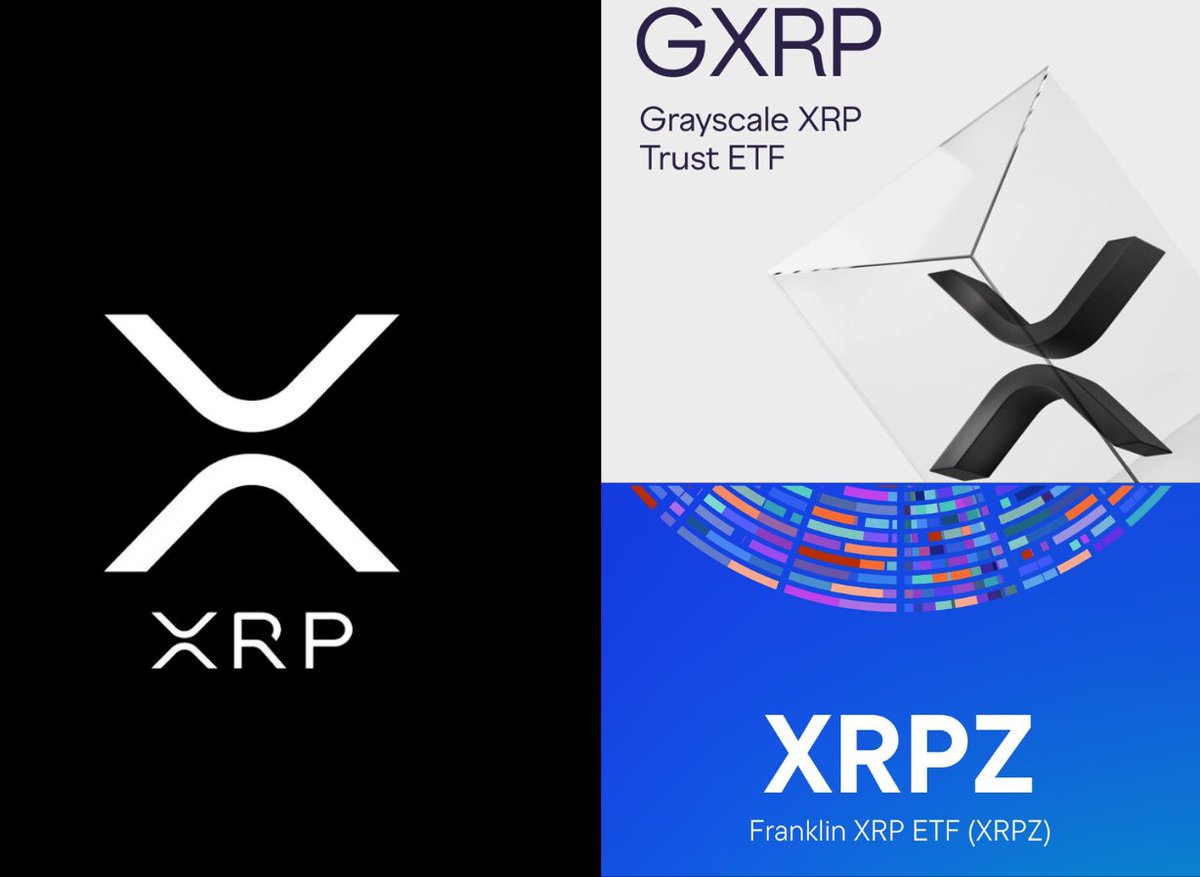 HUGE XRP MOMENT: Grayscale & Franklin Templeton just delivered back-to-back  $60M+ inflow days for their XRP ETFs. Total flows: - $164.1M Monday -  $586.8M in 7 days - 0 outflows $XRP blasted