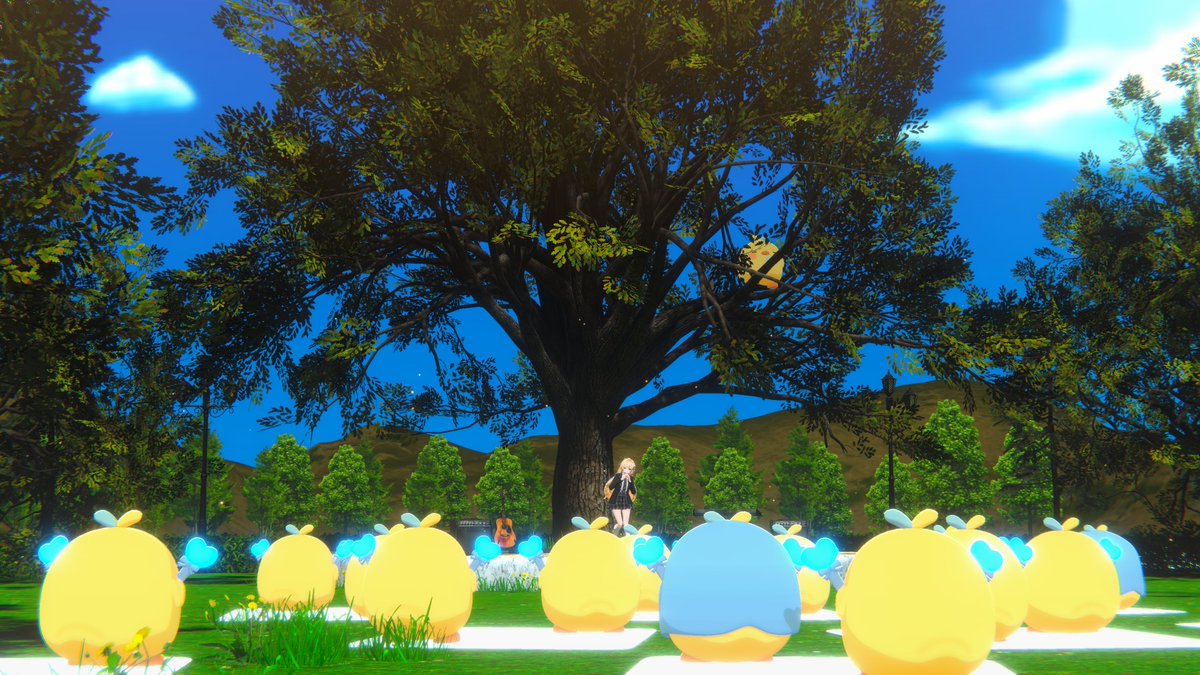 Binz_098's tweet image. 햇비님 이번에 2주년 미니콘서트 아바타 제작 및 프로젝트 총괄 작업해드렸습니다!! 2주년 진심으로 축하드립니다!!💛
#햇비 #Warudo #NiloToon #MagicaCloth2