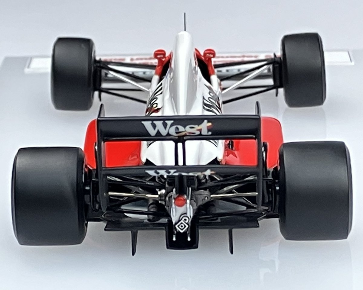 1/43ザクスピードヤマハ891完成しました🏁鈴木亜久里選手が出走した