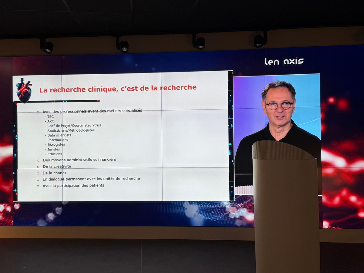 MartineGilard's tweet photo. Une matinée dédiée à l’#IA, aux guidelines aortiques, aux études majeures de l’année et à la recherche en France, organisée par le Dr Cador et le Pr Komajda. Lors de la 9e Cardio e-novation, un orateur a débuté… via son avatar. 
Une illusion totale qui interroge sur le possible. https://t.co/izVbMXmdNM
