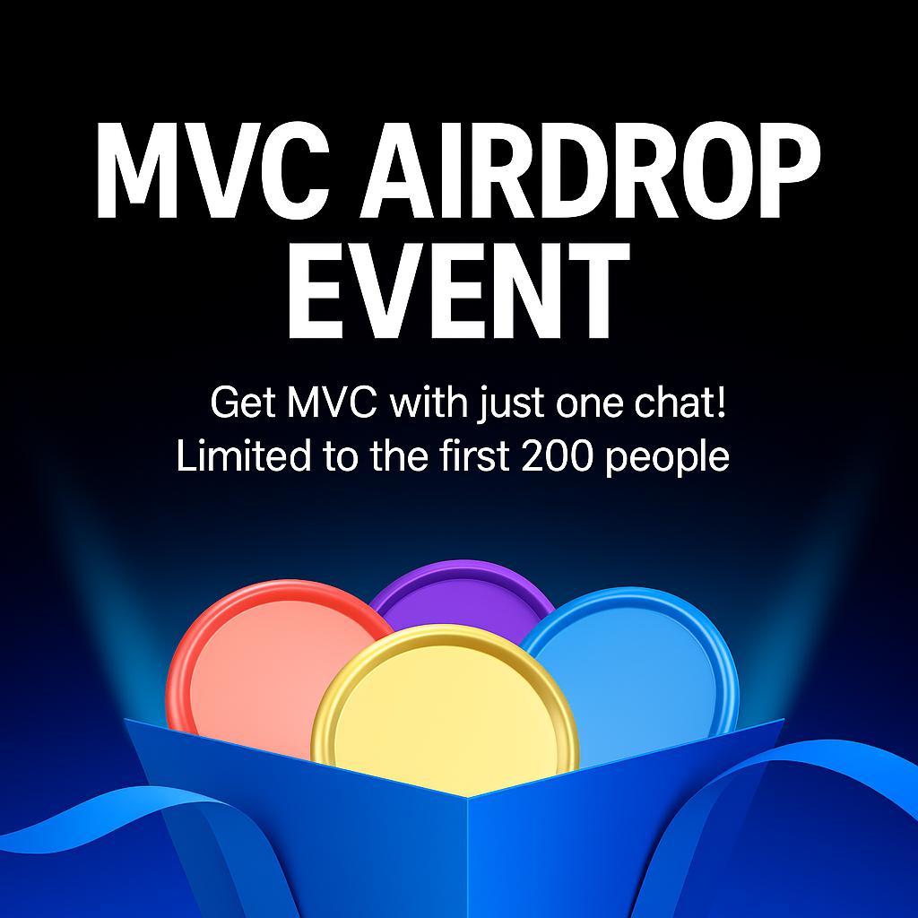 MileVerse_'s tweet image. 🎉 MVC Airdrop Event! 🎉
Get 1,000 MVC (~$5) with just one message!

How to Join:

1️⃣ Enter the KakaoTalk chat room
2️⃣ Type “Event” once
3️⃣ Submit your wallet: 
docs.google.com/forms/d/e/1FAI…

Event Period: Nov 24 – Dec 12, 2025
Rewards: First 200 participants get 1,000 MVC!