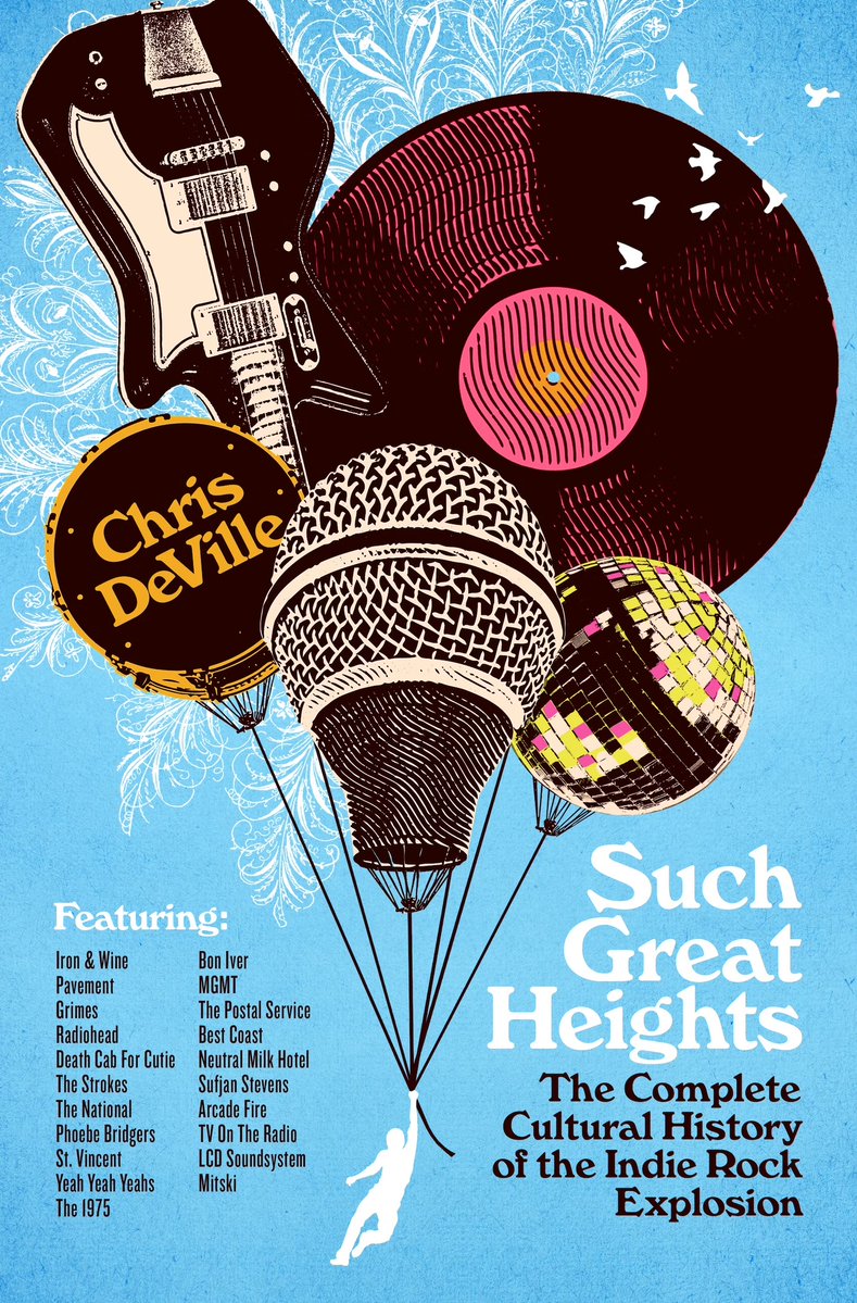 MAGNETMagazine's tweet image. Q&amp;amp;A w/ @chrisdeville, author of “Such Great Heights: The Complete Cultural History Of The Indie Rock Explosion” (@StMartinsPress @suchgr8heights). “Media becomes more centralized on the internet ... Brooklyn in the 2000s was like everyone&apos;s local scene”: magnetmagazine.com/2025/11/28/a-c…