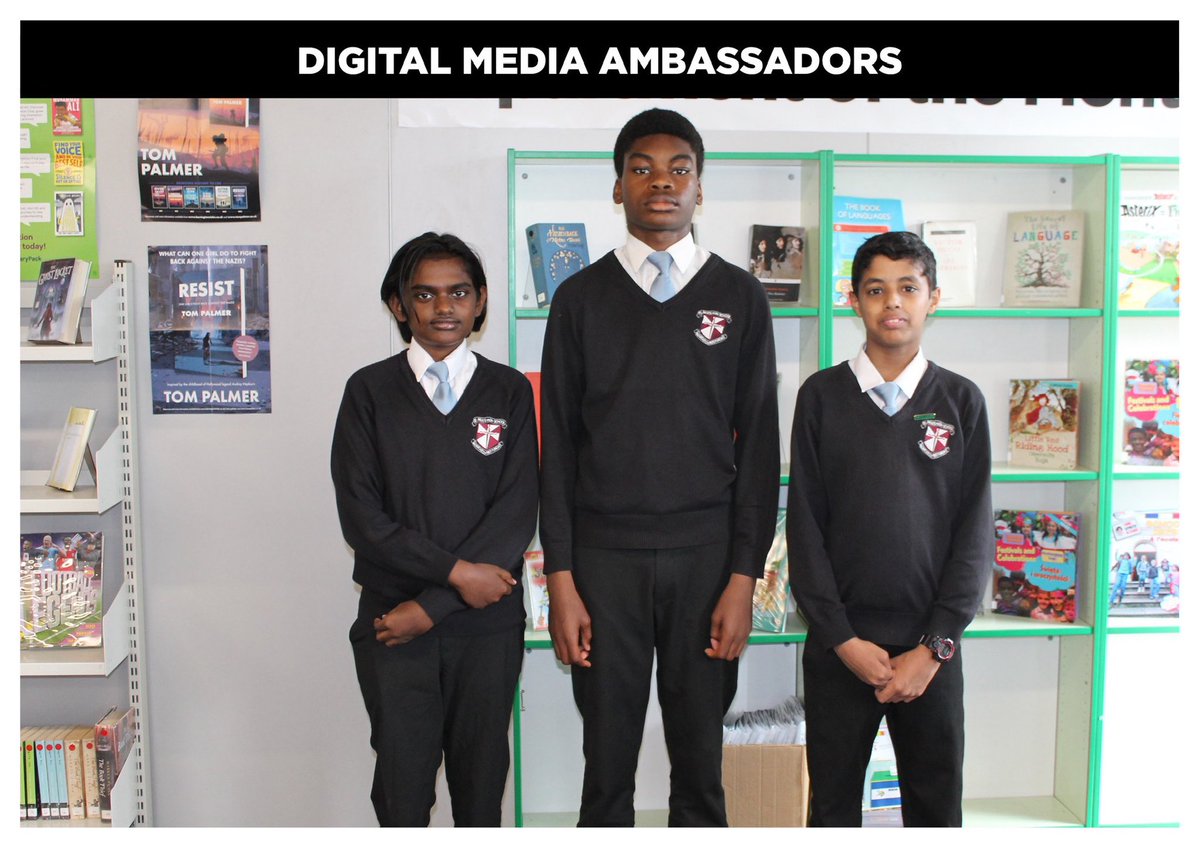 StPaulsRCHigh's tweet image. Our new Digital Media Student Ambassadors have key roles helping with the school’s publicity and are positive role models within the school community
#Wythenshawe #belongbelieveachieve #rolemodels