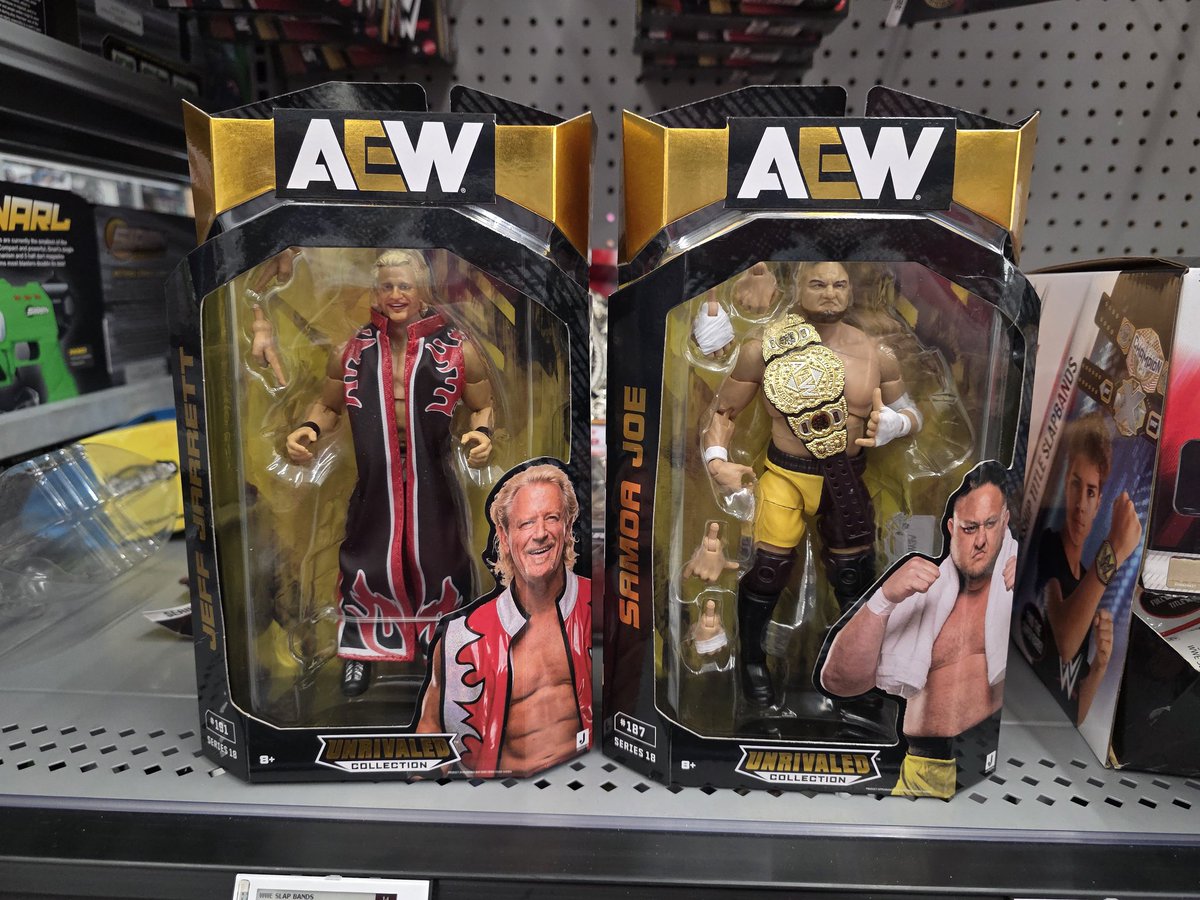 Berserker1973's tweet image. UNRIVALED 18 is out!!!
The only two here☹️

Anyone need, Cost+Shipping 
PayPal Ready, FF only. #fighunt #figlife #chc #Actionfigures #wrestlingfigures #GIJOE #CollectorsHelpingCollectors
#DCMultiverse #WWE #AEW #ECW #Sonic #Toys #Marvel