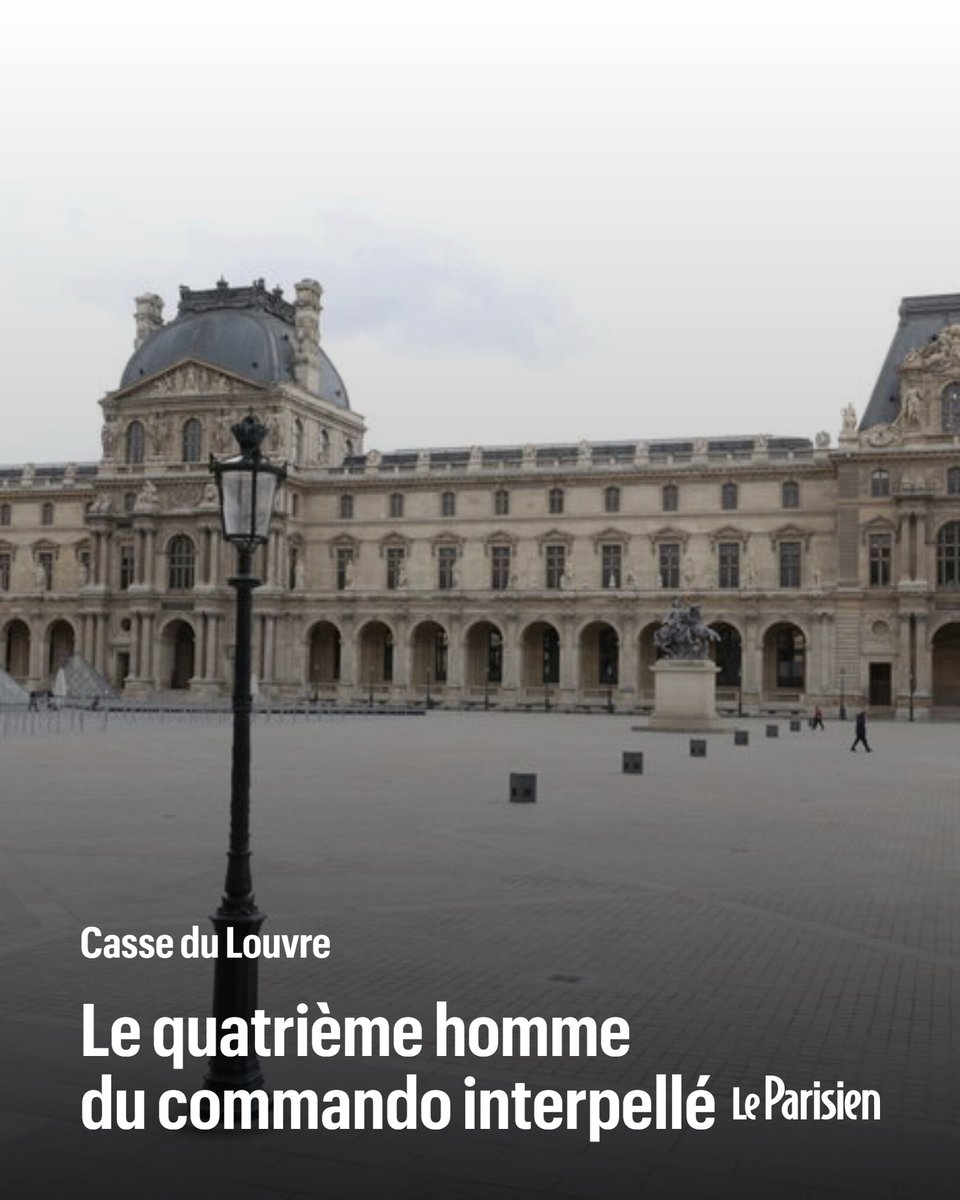 🔵 INFO LE PARISIEN | Cet individu, déjà connu des services de police, serait en lien avec les trois autres hommes déjà mis en examen
➡️ l.leparisien.fr/IqLv