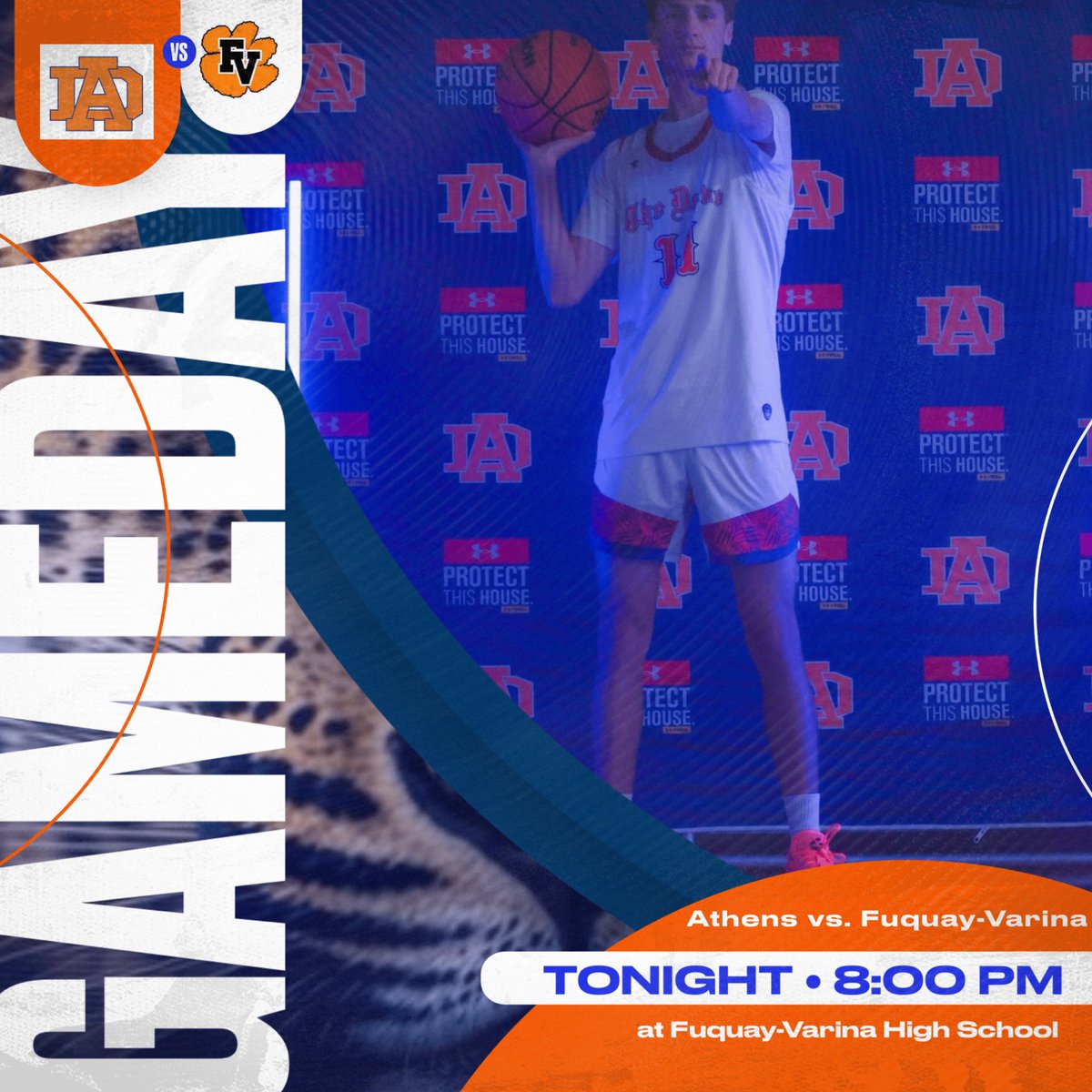 @ Fuquay tonight. Go Jags! 🐆🏀