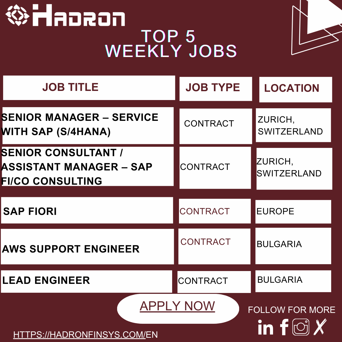 HadronTalent tweet picture