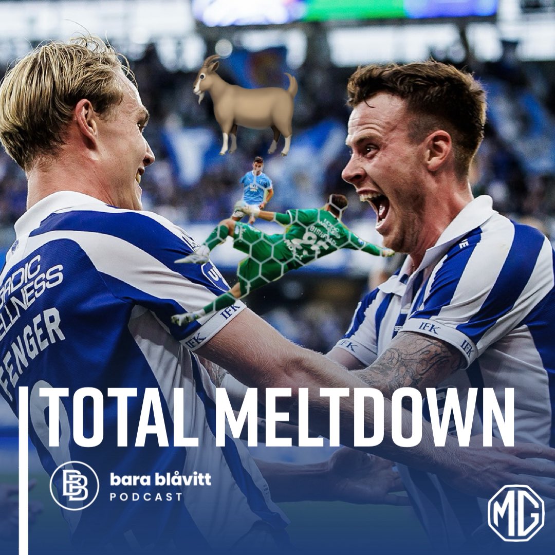 Total Meltdown
open.spotify.com/episode/5Cd3Qs…

Men hallå vad är det som PÅGÅR?! 
”Rent mjöl i påsen-derbyt”, finesslös hets, ÅRETS GET och anrika Silverkällan. Detta avsnitt innehåller ALLT! 
Dessutom: Comeback för clickbait-polisen!
🔵⚪️ #ifkgbg