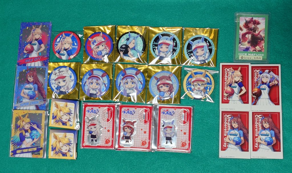 ウマ娘 ラウンドワン ちびキャラ トレーディング缶バッジ アクリルスタンドBOX ウマ娘』×ROUND1のコラボグッズ各種の受注販売が本日（5/7）より