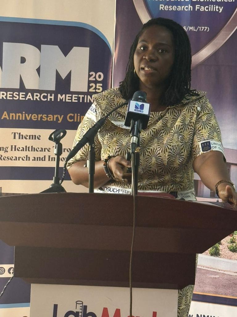 #KeynoteAddress

The next antibiotic you take or prescribe might not work - Prof. Beverly Egyir

#ARM2025
#NMIMR
#CHS@25
#UG