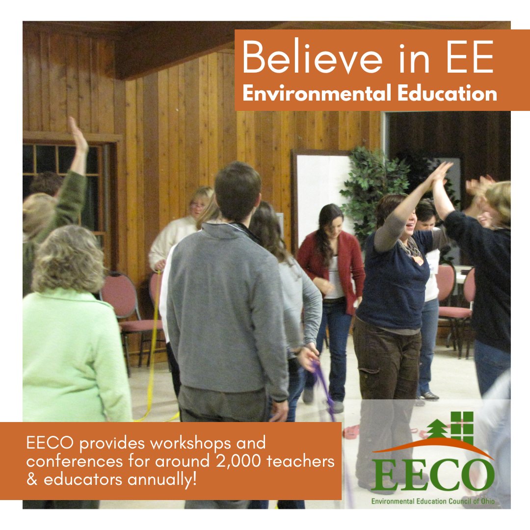 directorEECO's tweet image. We are fortunate that EECO provides workshops and conferences for almost 2,000 teachers &amp;amp; educators from all over Ohio! 

Please consider giving EECO your tax-deductible donation this year.

#eeisimportant #eeconeedsyou #buckeyescare 

mightycause.com/story/5wipkf