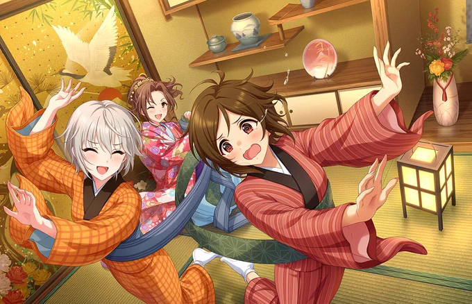 さっちー&amp;川島さんおたおめ 2人とも地味にアーニャと接点あるのだ… #輿水幸子生誕祭2025 #川島瑞樹生誕祭2025 #9時19分はアーニャと天体観測