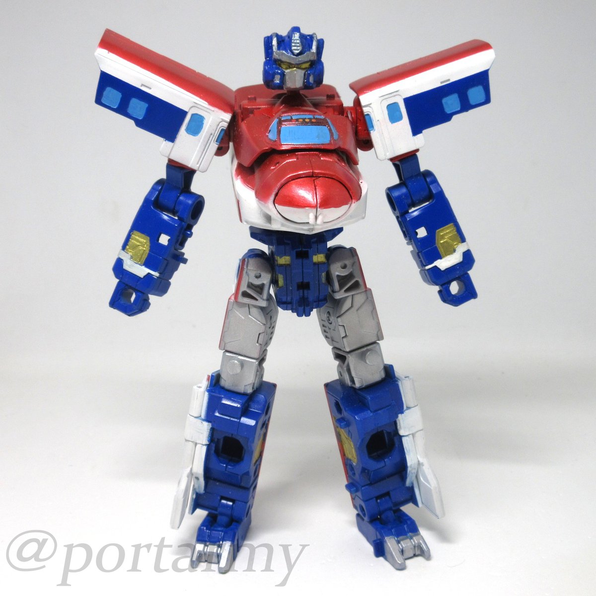 portarmy's tweet image. CW版のシンカリオンE5はやぶさから
「オプティマスエクスプライム」を作っておりました
#シンカリオンCW
#シンカリオン10周年
#カスタムTF
#トランスフォーマー