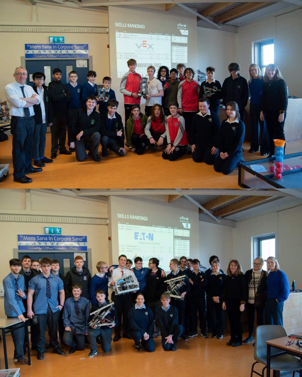 NenaghCollege's tweet image. 🤖 VEX Robotics Scrimmage at Nenagh College! 🚀
Today, Nenagh College hosted an exciting VEX Robotics scrimmage filled with innovation, teamwork, and problem-solving!
#VEXRobotics #STEM #Innovation #FutureEngineers #Excellence #TipperaryETB