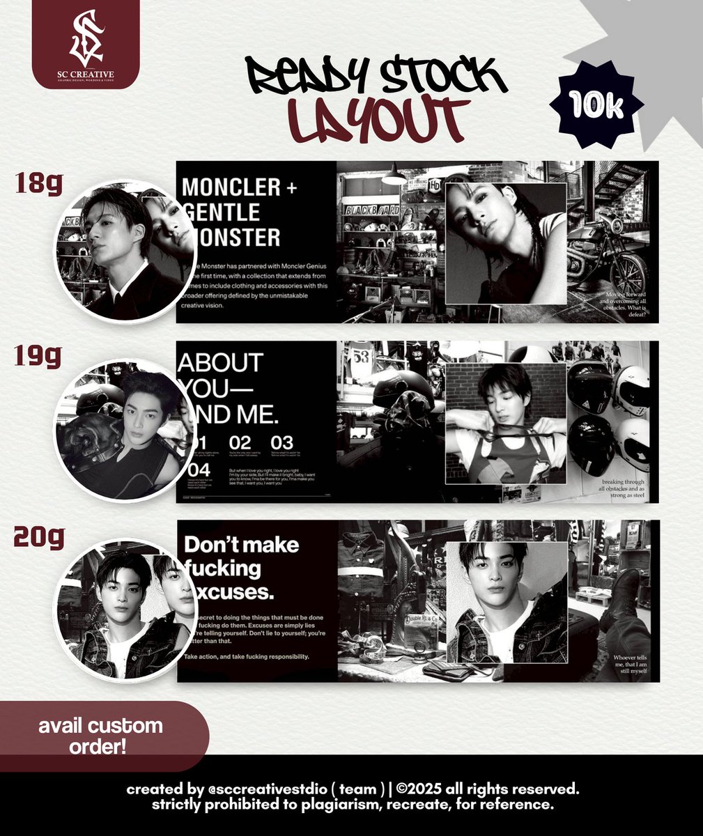 Help retweet? thank you.
Cool bnw vibes unlocked. Layouts of Jeno, Keonho, Jay, Heeseung and Jake are ready.
DM <a href="/sccreativestdio/">SCCREATIVE | FAST ON WA!</a> to claim yours. 
#zonauang #zonaba