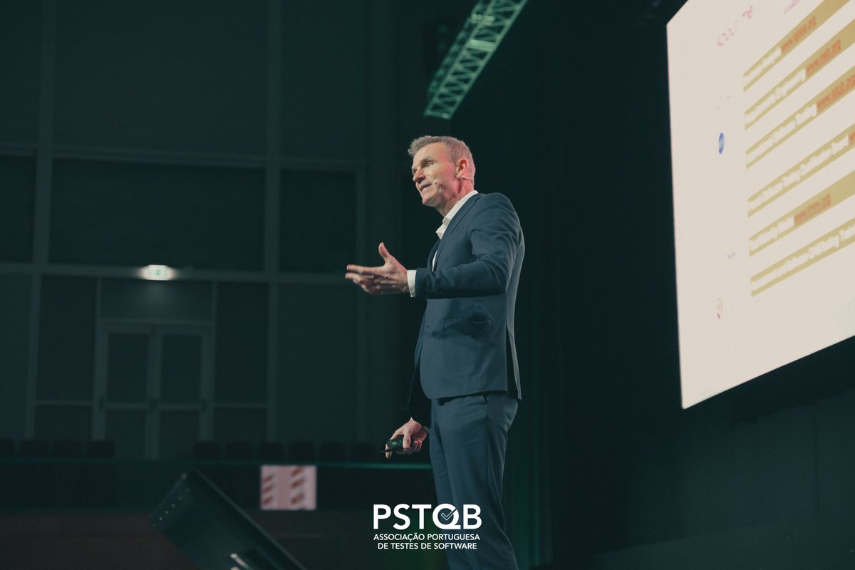 PSTQB's tweet image. A sessão da manhã termina em grande! 🎯

Da eficiência e maturidades nos testes com #TMMi, sob o olhar de Eric RIOU du COSQUER; até à simplificação da automação de testes 𝘮𝘰𝘣𝘪𝘭𝘦 com #Maestro, por Aires Oliveira! 🚀

#PSTQB #ISTQB #ISTQBConferenceNetwork #SoftwareTesting