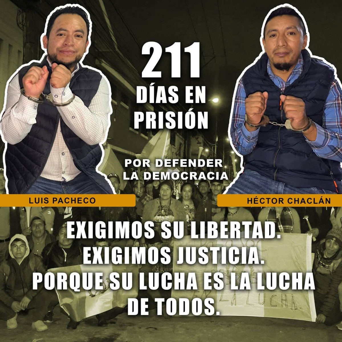 Aunque les duela a “Ultras y mafiosos”Luis, Hector y todas las autoridades ancestrales que pusieron corazón y cuerpo para salvar una democracia que no les representa, ellos y ellas seguirán siendo los referentes de cada lucha del 2023 hasta que caigan. 🙋🏽‍♀️💫