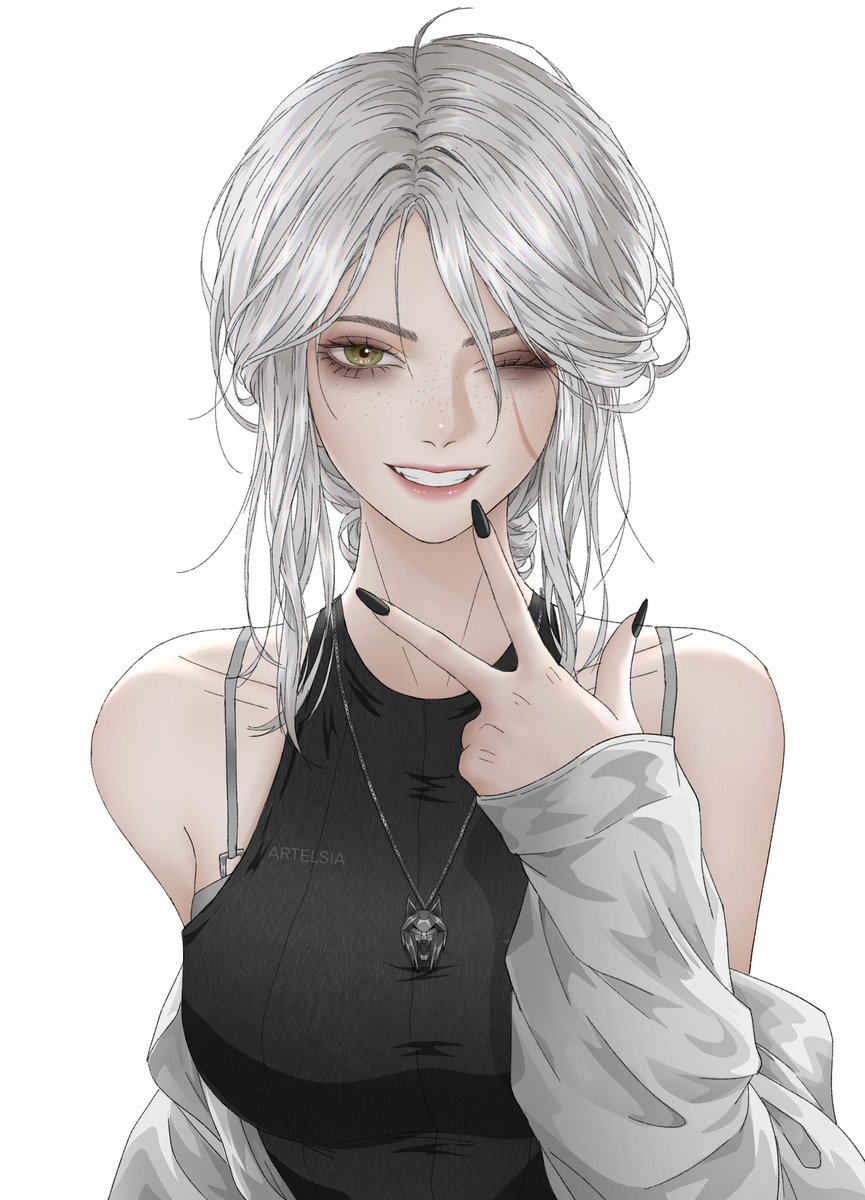 artelsia's tweet image. It&apos;s my birthday today!
Am I allowed to ask for retweets on my art :&amp;gt;