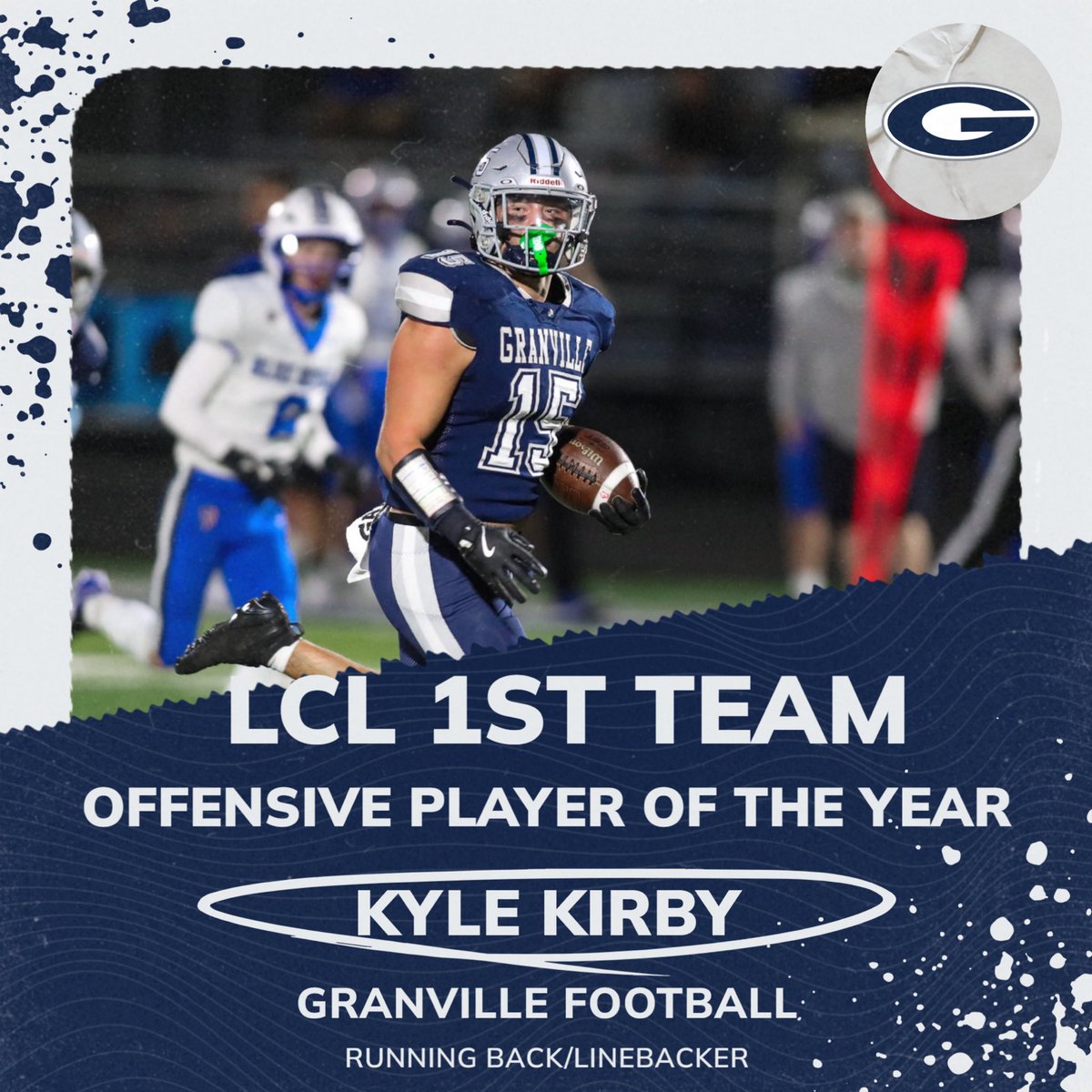 Get out and vote for Kyle Kirby for advocate offensive player of the year.  Kyle had over 2000yd rushing and 28 rushing TDs.!! Go Blue Aces!!