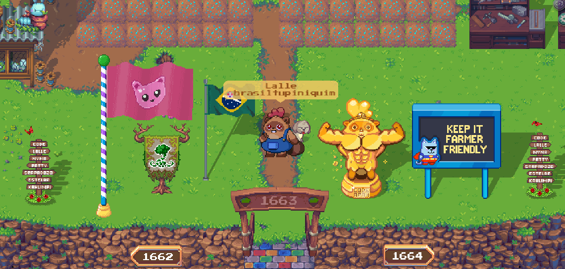 LucianaTL's tweet image. Hey GM farmers🥰!!! Let&apos;s go spend some energy leveling up skills, earning yieldstones and tokens, and having lots of fun😋😌😘!!! 

See you in Terra Villa 🤩😉🙌

@pixels_online #pixelsonline #pixelsnft #pixelscreator