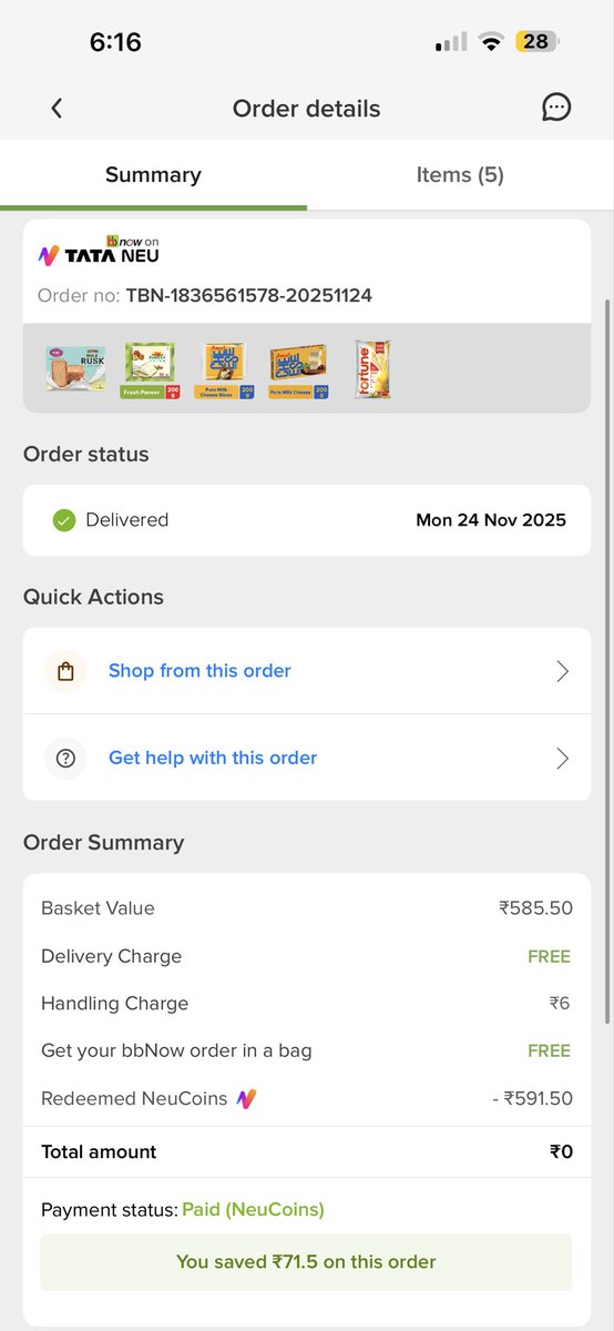 CryptoJackInd's tweet photo. @CEE_bigbasket @bigbasket_com 
Very disappointed as got 2 months expired product of Rusk in recent order. 
Selling expired products is punishable offence as per Indian government. So I request @PMOIndia to initiate strict action against @bigbasket_com Pune team. @jagograhakjago https://t.co/0Pv2l73AS5