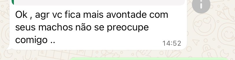 vai lá p braço dos seus machos “ me lembrou mt alguém kkkkkkkkkk, eles são tudo igual mesmo 😫😂🤘🏼