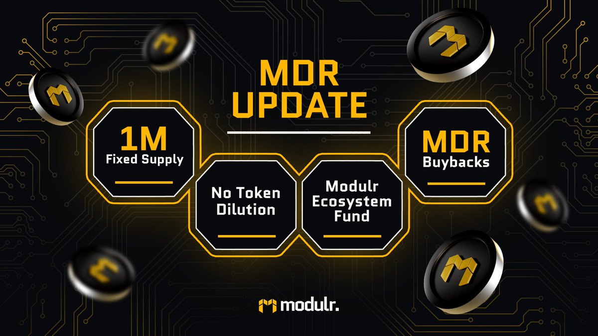 🚨 MAJOR $eMDR / $MDR UPDATE🚨

We're upgrading our tokenomics plan.

It's a shitty feeling when you find a crypto project you love, then find out that only ~30% of coins are in circulation.

-No one wants dilution.
-No one wants inflation.
-Everyone knows that future token