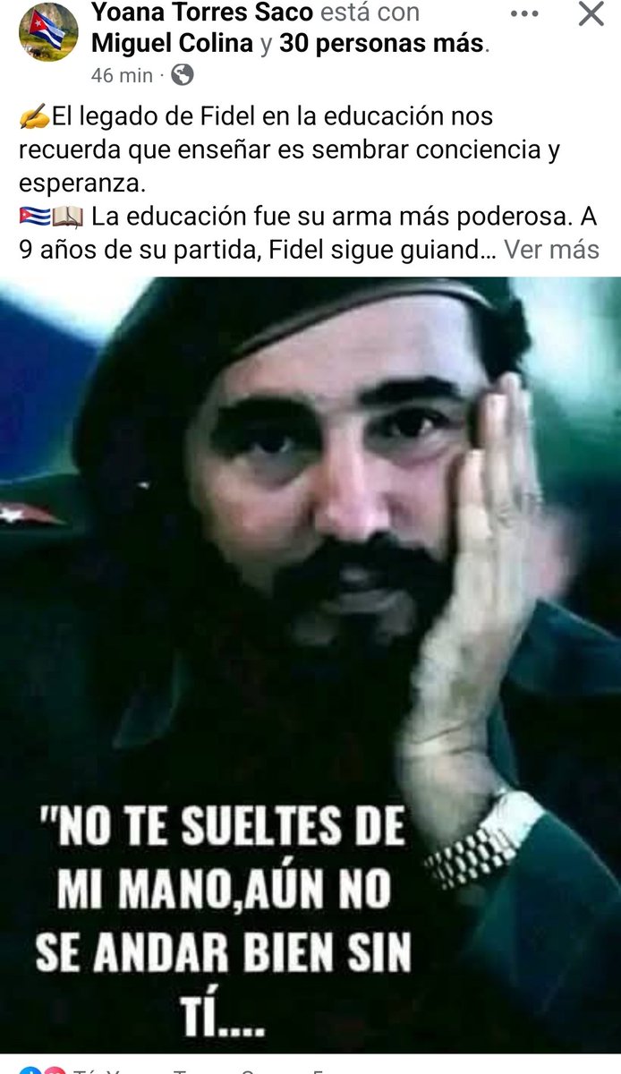 #CubaViveEnSuHistoria 
#YoSoyFidel
