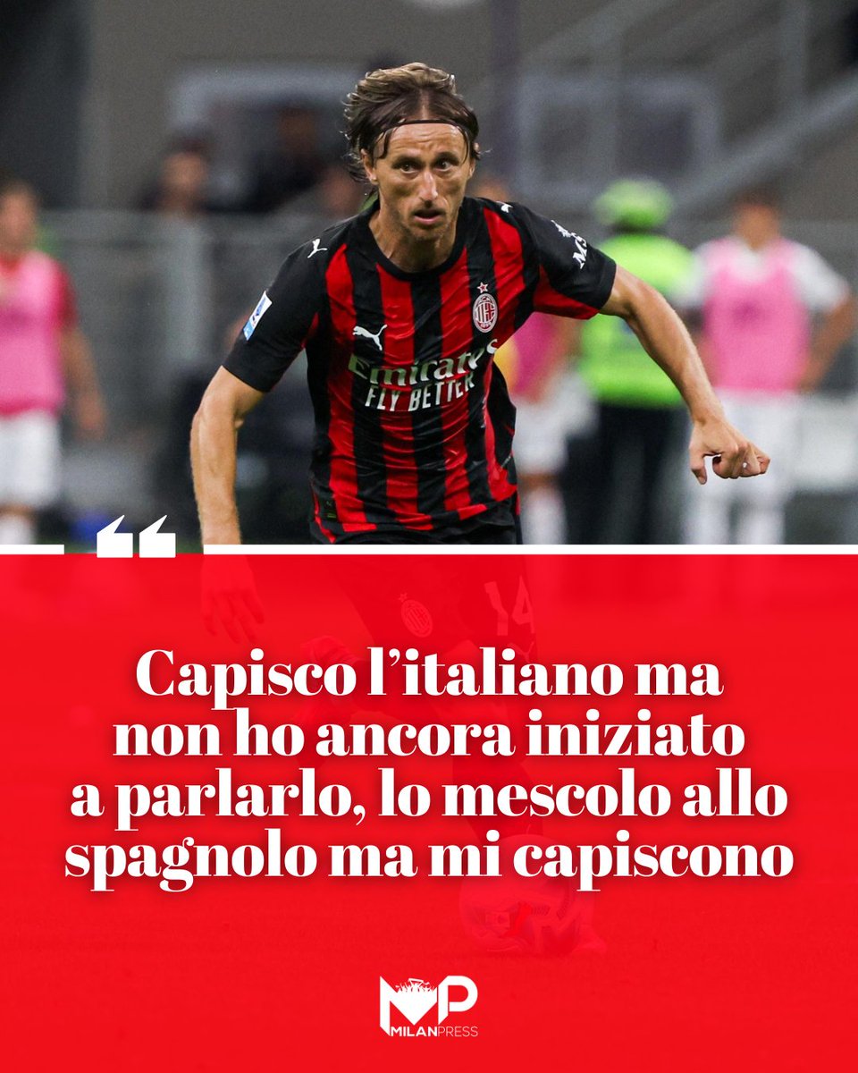 MilanPress_it's tweet image. «𝑯𝒐 𝒔𝒆𝒎𝒑𝒓𝒆 𝒑𝒆𝒏𝒔𝒂𝒕𝒐 𝒂𝒍 𝑴𝒊𝒍𝒂𝒏» 💭🔴⚫

L&apos;intervista di Luka @lukamodric10 al portale croato (Ne)Uspjeh prvaka: l&apos;addio al Real Madrid, l&apos;arrivo al Milan e i primi mesi in rossonero 🎙️

#modric #milan #realmadrid #milanpress