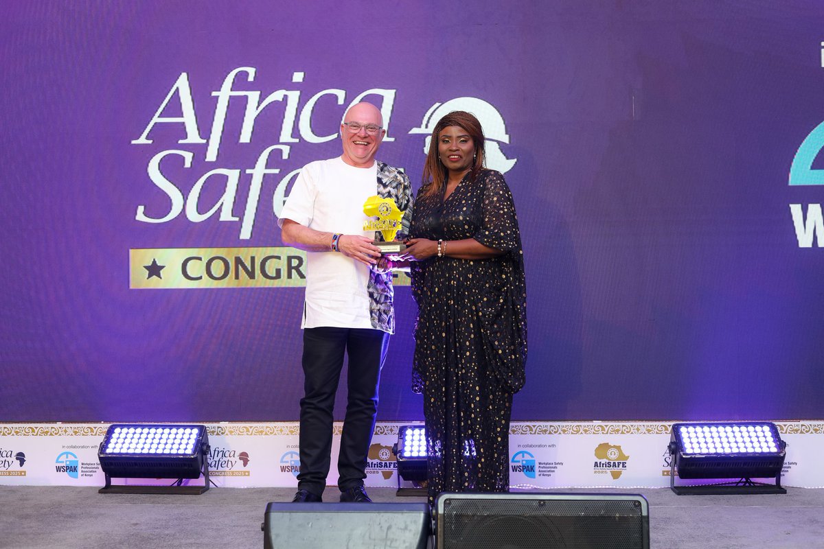 The AfriSAFE 2025 HSSE Team of the Year: RusselSmith Nigeria Limited 

We commend your improved workplace health, safety, security, wellbeing standards and performance. 

AfriSAFE 2025 is in collaboration with Workplace Safety Professionals Association of Kenya, proudly endorsed